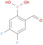 4,5-Difluoro-2-formylphenylboronic acid