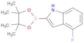 4-Fluoroindole-2-boronic acid pinacol ester