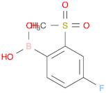 4-Fluoro-2-(methylsulfonyl)phenylboronic acid