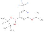 2-Isopropoxy-4-(4,4,5,5-tetramethyl-1,3,2-dioxaborolan-2-yl)-6-(trifluoromethyl)pyridine