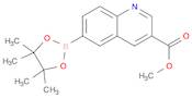 Methyl 6-(4,4,5,5-tetraMethyl-1,3,2-dioxaborolan-2-yl)quinoline-3-carboxylate