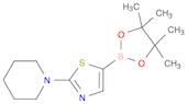 2-(piperidin-1-yl)-5-(4,4,5,5-tetramethyl-1,3,2-dioxaborolan-2-yl)thiazole