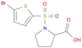 1-[(5-Bromothien-2-yl)sulphonyl]pyrrolidine-2-carboxylic acid