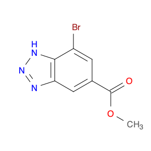 Methyl 7-broMo-1H-benzotriazole-5-carboxylate