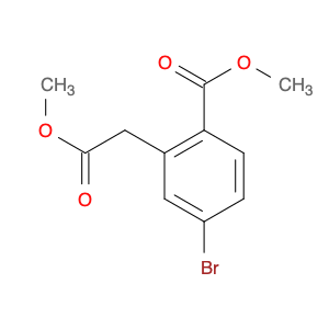 Methyl 4-broMo-2-(2-Methoxy-2-oxoethyl)benzoate