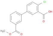 2-Chloro-5-(3-Methoxycarbonylphenyl)benzoic acid