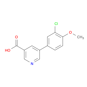 5-(3-Chloro-4-Methoxyphenyl)nicotinic acid