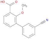 3-(3-Cyanophenyl)-2-Methoxybenzoic acid