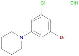 1-(3-Bromo-5-chlorophenyl)piperidine hydrochloride