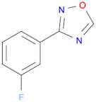 3-(3-Fluorophenyl)-1,2,4-oxadiazole