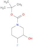 1-Piperidinecarboxylic acid, 4-fluoro-3-hydroxy-, 1,1-diMethylethyl ester