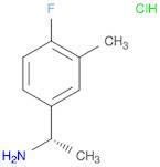 (1S)-1-(4-FLUORO-3-METHYLPHENYL)ETHYLAMINE-HCl