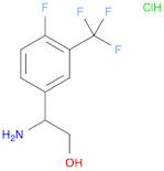 2-aMino-2-(4-fluoro-3-(trifluoroMethyl)phenyl)ethanol hydrochloride