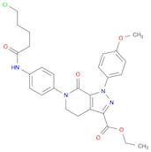 ethyl 6-(4-(5-chloropentanaMido)phenyl)-1-(4-Methoxyphenyl)-7-oxo-4,5,6,7-tetrahydro-1H-pyrazolo[3…