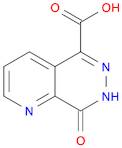 7,8-dihydro-8-oxo-pyrido[2,3-d]pyridazine-5-carboxylic acid