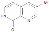 1,7-Naphthyridin-8(7H)-one, 3-bromo-