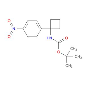 tert-butyl (1-(4-nitrophenyl)cyclobutyl)carbamate