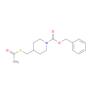 benzyl 4-((acetylthio)Methyl)piperidine-1-carboxylate