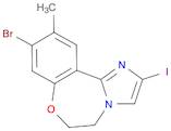 9-BroMo-2-iodo-10-Methyl-5,6-dihydrobenzo[f]iMidazo[1,2-d][1,4]oxazepine