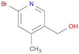 (6-bromo-4-methylpyridin-3-yl)methanol