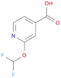 2-(difluoroMethoxy)isonicotinic acid