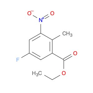 Ethyl 5-fluoro-2-methyl-3-nitrobenzoate