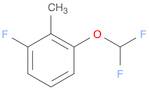 1-(Difluoromethoxy)-3-fluoro-2-methylbenzene