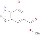 Methyl 7-bromo-1H-indazole-5-carboxylate