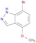 7-broMo-4-Methoxy-1H-indazole