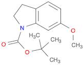 tert-Butyl 6-methoxyindoline-1-carboxylate