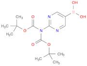 2-(5-Borono-2-pyrimidinyl)imidodicarbonic acid 1,3-bis(tert-butyl) ester