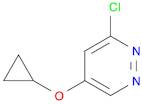 3-chloro-5-cyclopropoxypyridazine