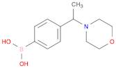 (4-(1-Morpholinoethyl)phenyl)boronic acid hydrochloride