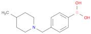 4-((4-Methylpiperidin-1-yl)Methyl)phenylboronic acid