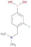 4-((diMethylaMino)Methyl)-3-fluorophenylboronic acid