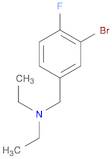 N-(3-bromo-4-fluorobenzyl)-N-ethylethanamine