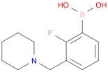 2-Fluoro-3-(piperidin-1-ylmethyl)phenylboronic acid