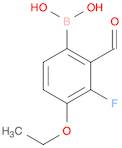 4-Ethoxy-3-fluoro-2-formylphenylboronic Acid