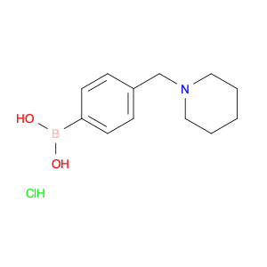 Boronic acid, [4-(1-piperidinylmethyl)phenyl]-, hydrochloride