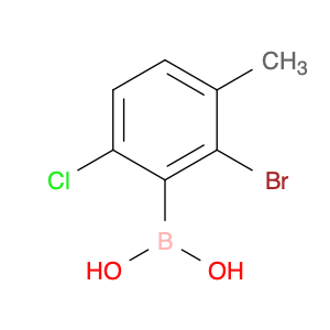 2-Bromo-6-chloro-3-methylphenylboronic Acid