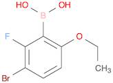 2-Fluoro-3-bromo-6-ethoxyphenylboronic acid