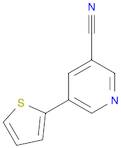 5-(Thiophen-2-yl)nicotinonitrile