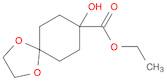 8-Hydroxy-1,4-dioxaspiro[4.5]decane-8-carboxylic acid ethyl ester