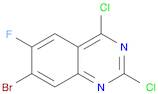 2,4-dichloro-6-fluoro-7-bromoquinazoline