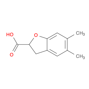 5,6-Dimethyl-2,3-dihydrobenzofuran-2-carboxylic acid