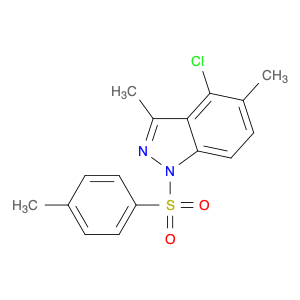 4-chloro-3,5-dimethyl-1-tosyl-1H-indazole