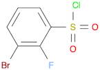 3-BroMo-2-fluorobenzenesulfonylchloride