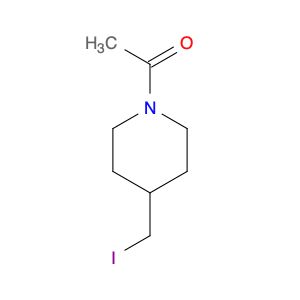 1-(4-IodoMethyl-piperidin-1-yl)-ethanone