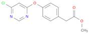 Methyl 2-(4-(6-chloropyriMidin-4-yloxy)phenyl)acetate