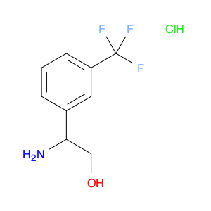 2-Amino-2-[3-(trifluoromethyl)phenyl]ethan-1-ol hydrochloride